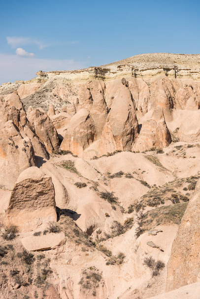 Many different rock formations and small fairy chimneys at Devrent Valley  in Goreme, Cappadocia,Turkey. - Φωτογραφία, εικόνα