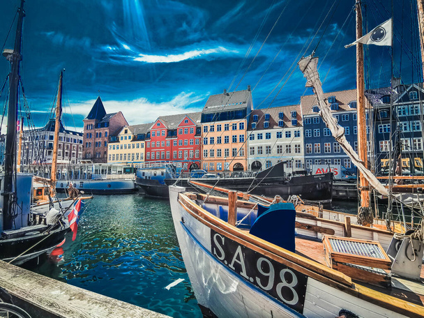Great Denmark, Copenhagen and the sea - Photo, Image