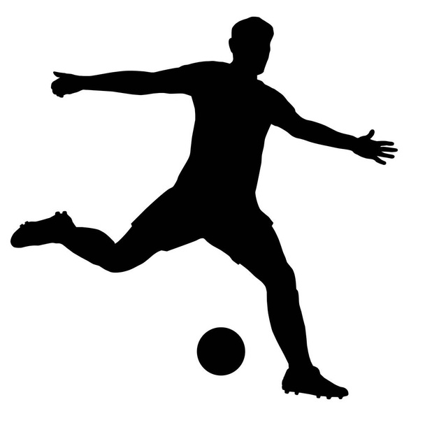 Jalkapallo urheilu graafinen vektori laatu - Vektori, kuva