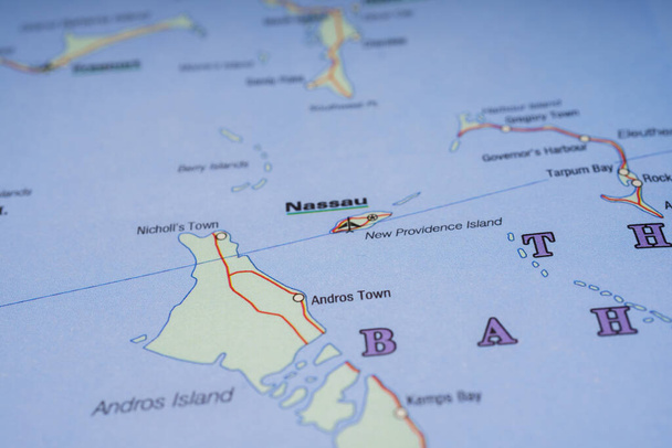 Bahamas sur la carte
 - Photo, image