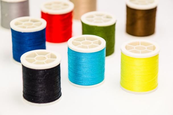 colorful sewing threads - Photo, Image