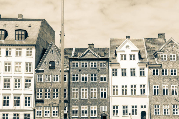 Kopenhag, Danimarka - 16 Temmuz 2019. Kopenhag Şehri, Danimarka, İskandinavya. Güzel bir yaz günü - Fotoğraf, Görsel