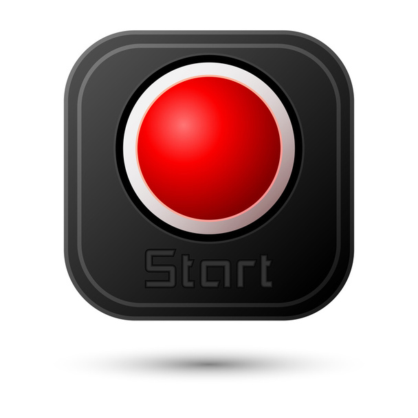 Start button - Vector, Image