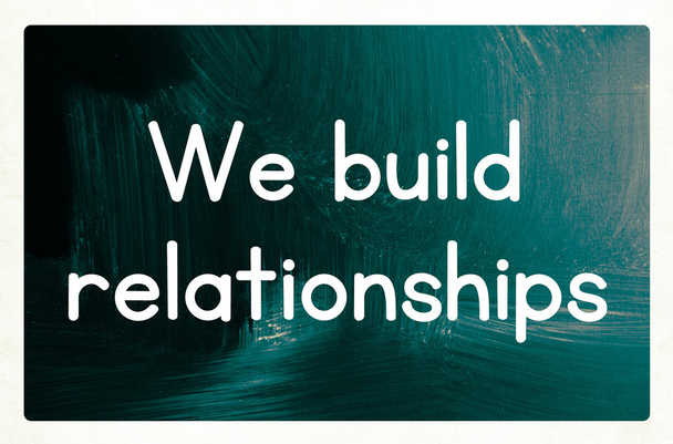 We bouwen relaties - Foto, afbeelding