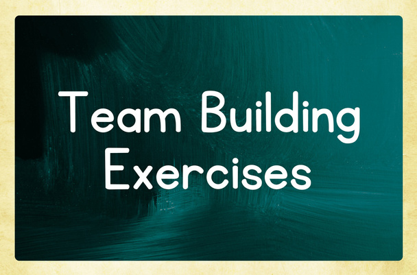 Teambuilding-Übungen - Foto, Bild