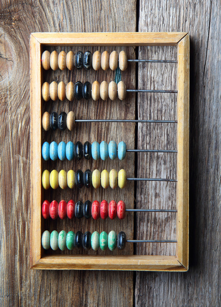wooden abacus - Fotoğraf, Görsel