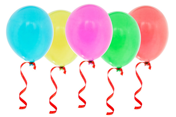 Colorful inflatable balloons - Foto, imagen