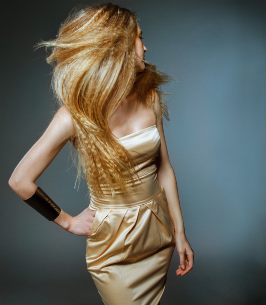 Portrait of the beauty young blond woman - Valokuva, kuva