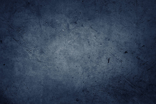 Közelkép a kék texturált háttér. Sötét szél - Fotó, kép