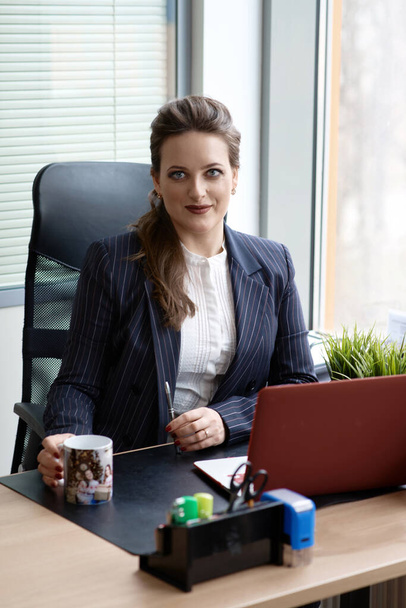 Business woman dressed in elegant style - Photo, image
