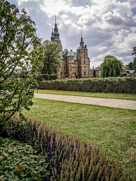 Kodaň léto krásná architektura cestování pozadí - Fotografie, Obrázek