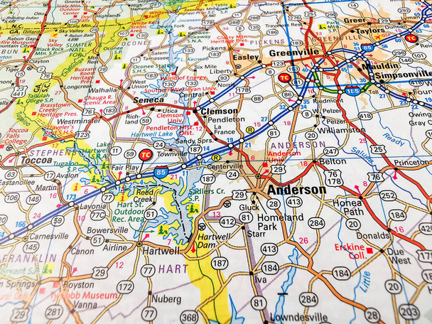Greenville en Estados Unidos mapa
 - Foto, Imagen
