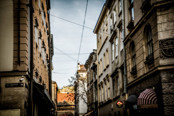 Lviv, Ukraine - January 23, 2019. Magnificent winter Lviv architecture and streets - Foto, immagini