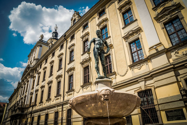 The architecture of the old Polish city. Wroclaw - Foto, Bild