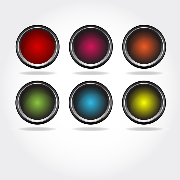 Button, design elements - ベクター画像