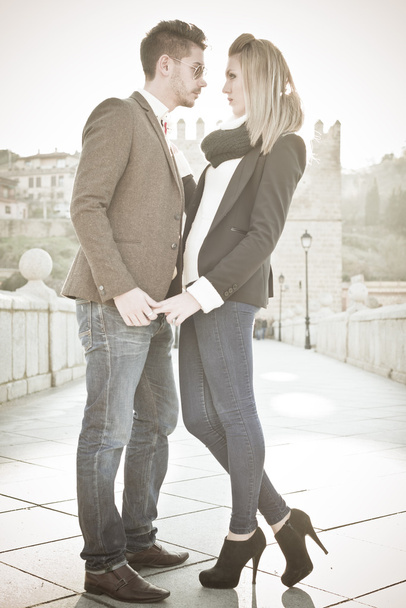 Fashion Young couple in love - Photo, Image
