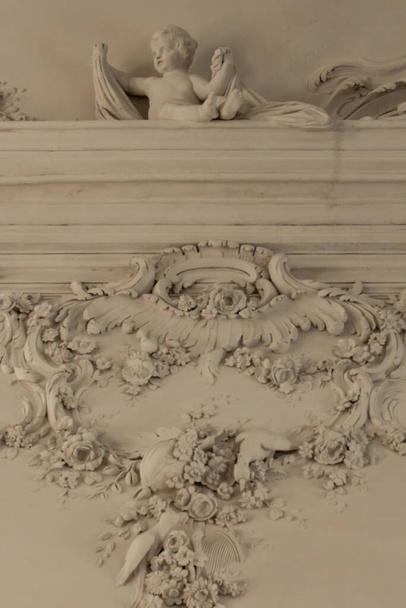 Kastély dekoratív barokk stílusú fal művészet - Fotó, kép