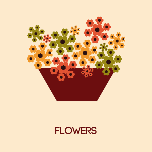 Diseño de flores
 - Vector, Imagen