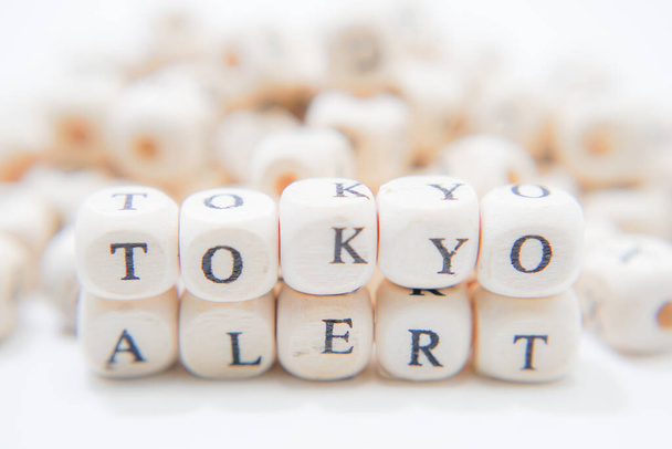 Bloc d'alerte Tokyo (TOKYO ALERT) - Photo, image