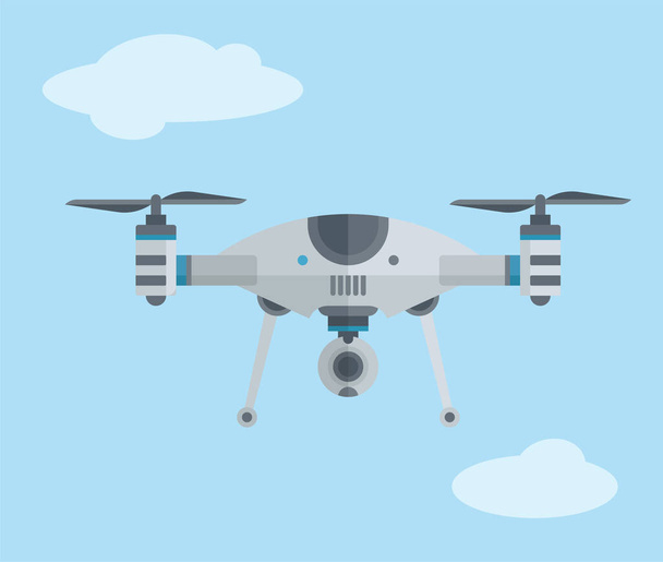 aircraft drone icon - Vektor, obrázek
