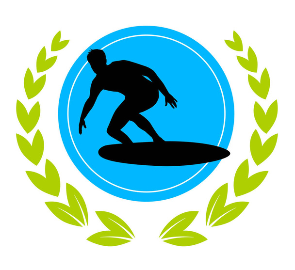 surf sport grafico in qualità vettoriale
 - Vettoriali, immagini