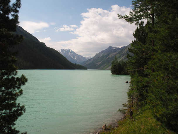 krajobraz pasm górskich Altai - Zdjęcie, obraz