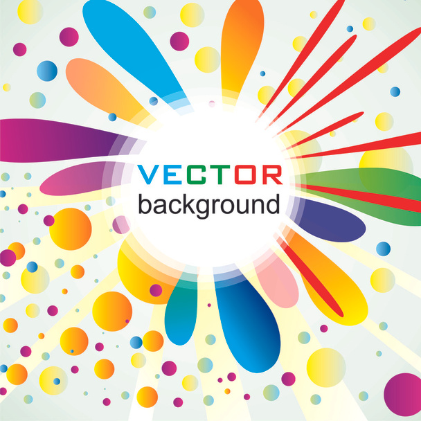 Abstract colorful background - Vecteur, image
