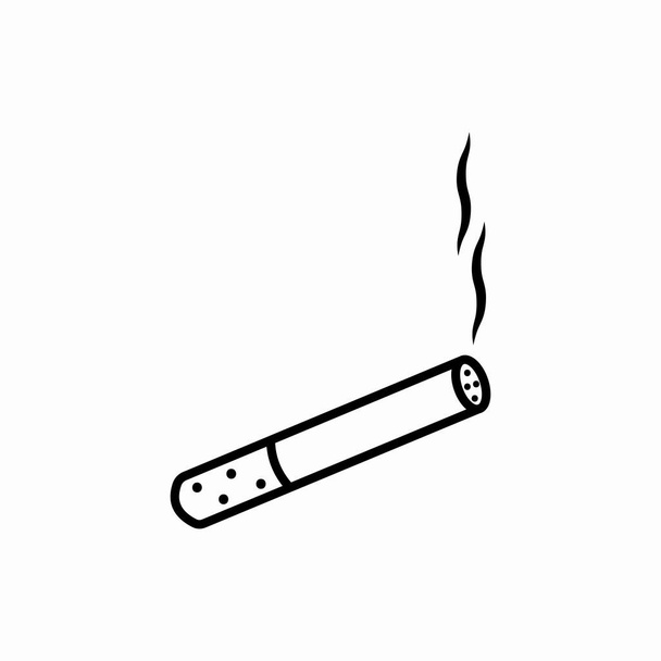 Контур иконки сигареты. Векторная иллюстрация сигарет. Символ для веб и мобильных телефонов
 - Вектор,изображение