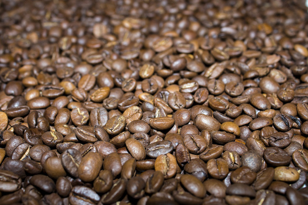 Hintergrund mit Kaffeebohnen - Foto, Bild