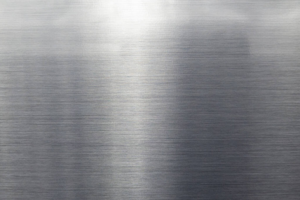 textura povrch kovu je šedá barva velmi lesklé, nerezová ocel nebo stříbrné pozadí. - Fotografie, Obrázek