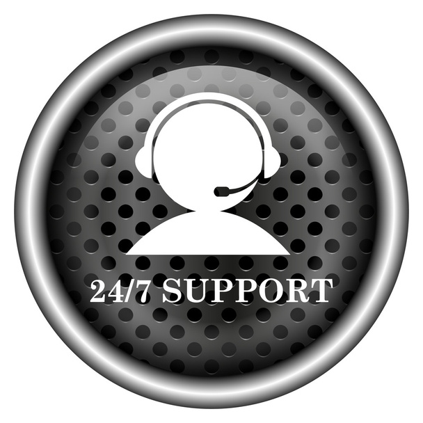 Icono de soporte 24-7
 - Foto, imagen