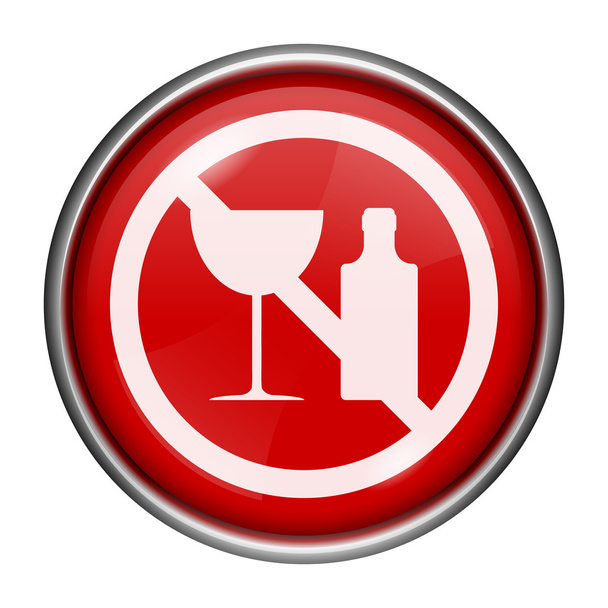 No alcohol icon - Zdjęcie, obraz