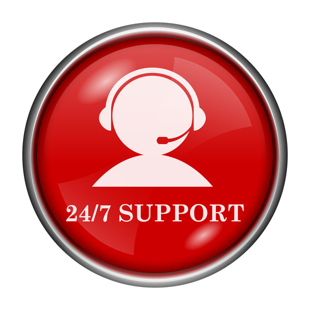 24 7 サポート アイコン - 写真・画像