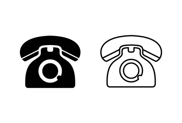 Icono del teléfono. icono del teléfono vector. icono de llamada
 - Vector, Imagen