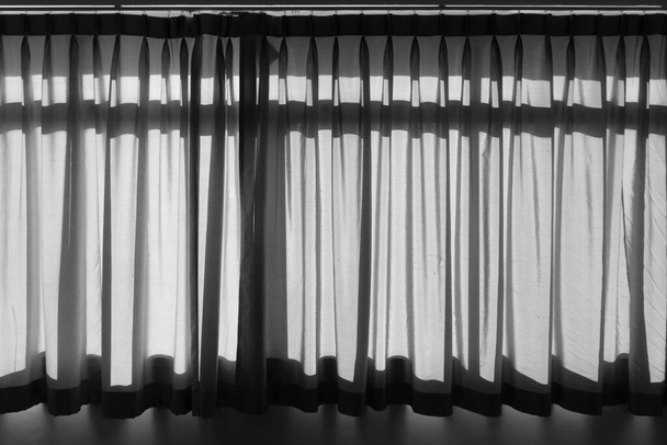 Silhouet gordijn in het ziekenhuis - Foto, afbeelding