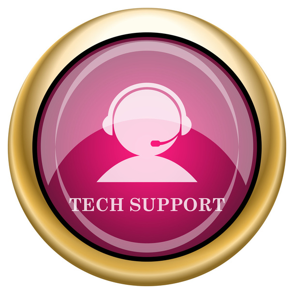Tech support icon - Photo, Image