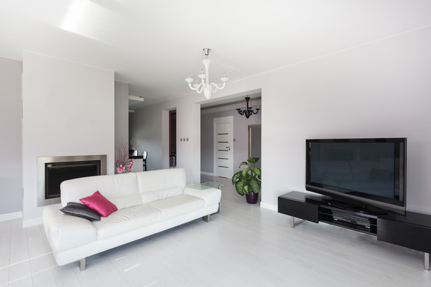 Vibrant cottage - living room - Photo, image