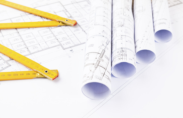 Списки архитектурных планов и строительных инструментов
 - Фото, изображение