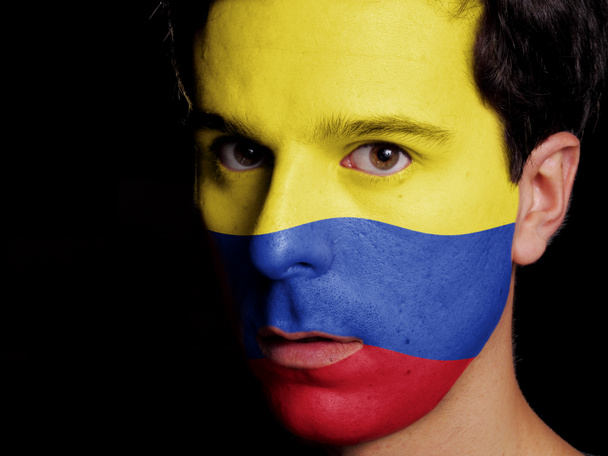 Σημαία Κολομβίας - Φωτογραφία, εικόνα