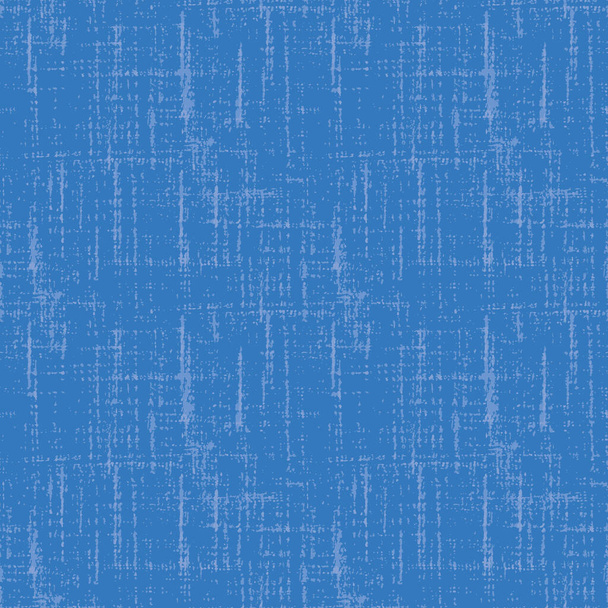 Patrón de textura tejida vectorial sin costura de lona azul con líneas irregulares de cruce para tela, papel pintado, proyectos de scrapbooking o fondos
. - Vector, Imagen