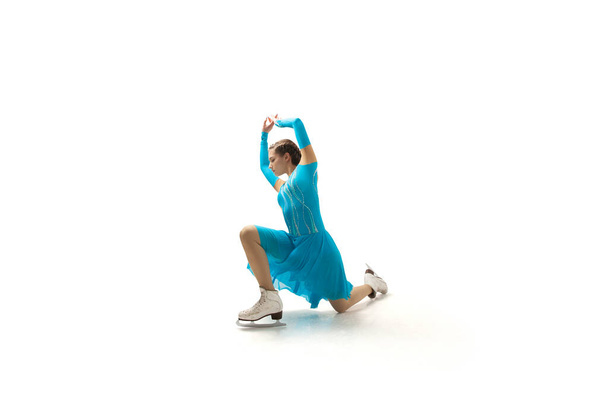 Jovem patinadora feminina
. - Foto, Imagem