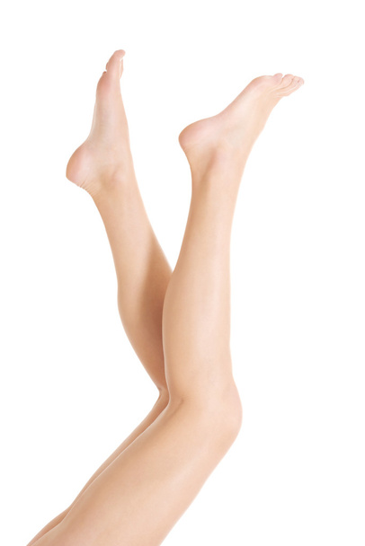 Beautiful smooth female legs. - Фото, зображення