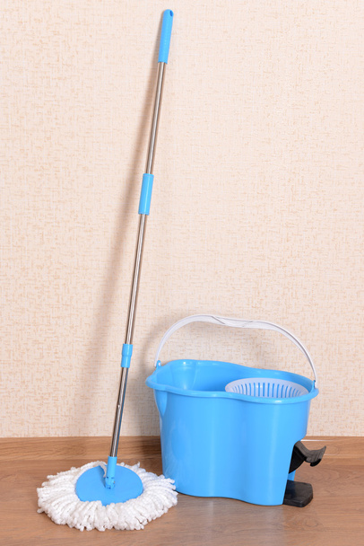 House cleaning with mop - Zdjęcie, obraz