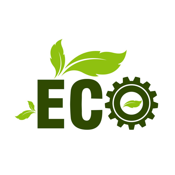 Ecology concept and Environmental ,Banner design elements for sustainable energy development, Vector illustration - Vector, afbeelding