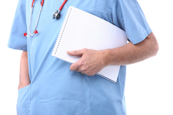 Doktor drží stetoskop - Fotografie, Obrázek