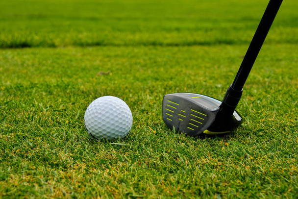 Gra w golfa, nauka - Фото, изображение