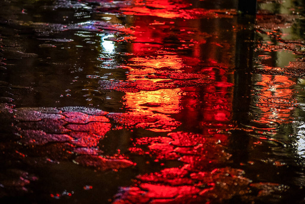 Τοπίο που ονομάζεται Κόκκινη βροχή  - Φωτογραφία, εικόνα