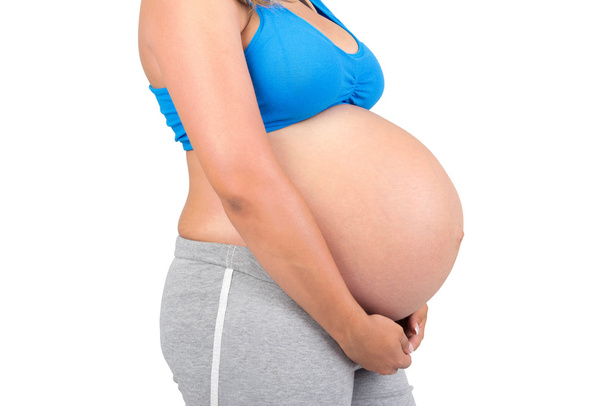Pregnant belly - Foto, imagen