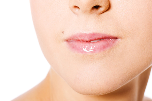 lèvres de femme
 - Photo, image