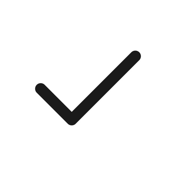 verificar vetor ícone. ícone de marca de verificação. ícone de botão de lista de verificação
 - Vetor, Imagem